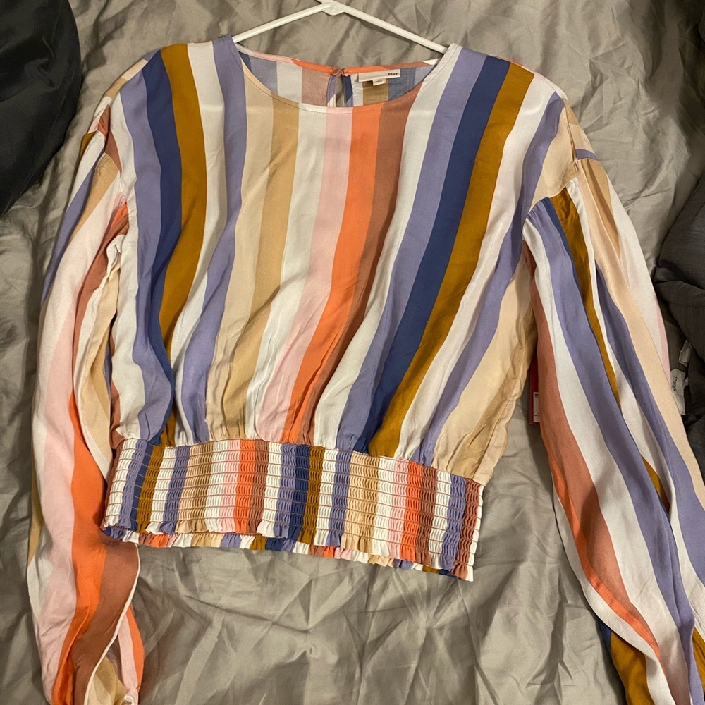 Size small SO brand multi color blouse